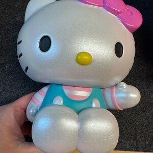 Hello Kitty Silver and Pink bank
